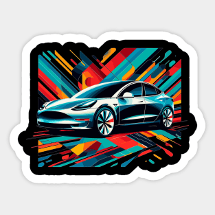 Tesla Model 3 Sticker